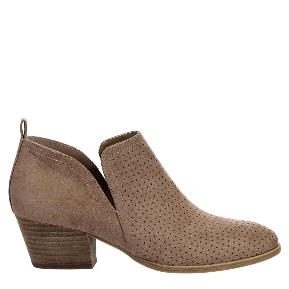 Women's Tan Ankle Booties